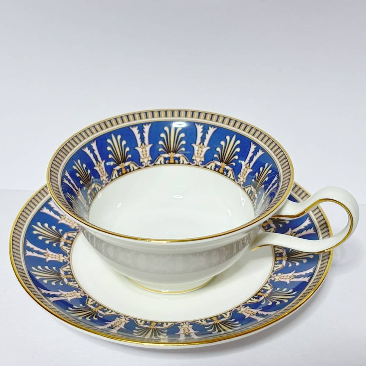 美品】ウェッジウッド☆ブループラム☆記念ロゴ おまとめ4点 WEDGWOOD