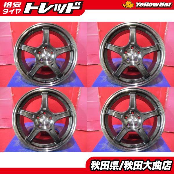 中古】美品 !! 4本 ウェッズ クレンツェ マジス 19インチ 9J ET36 