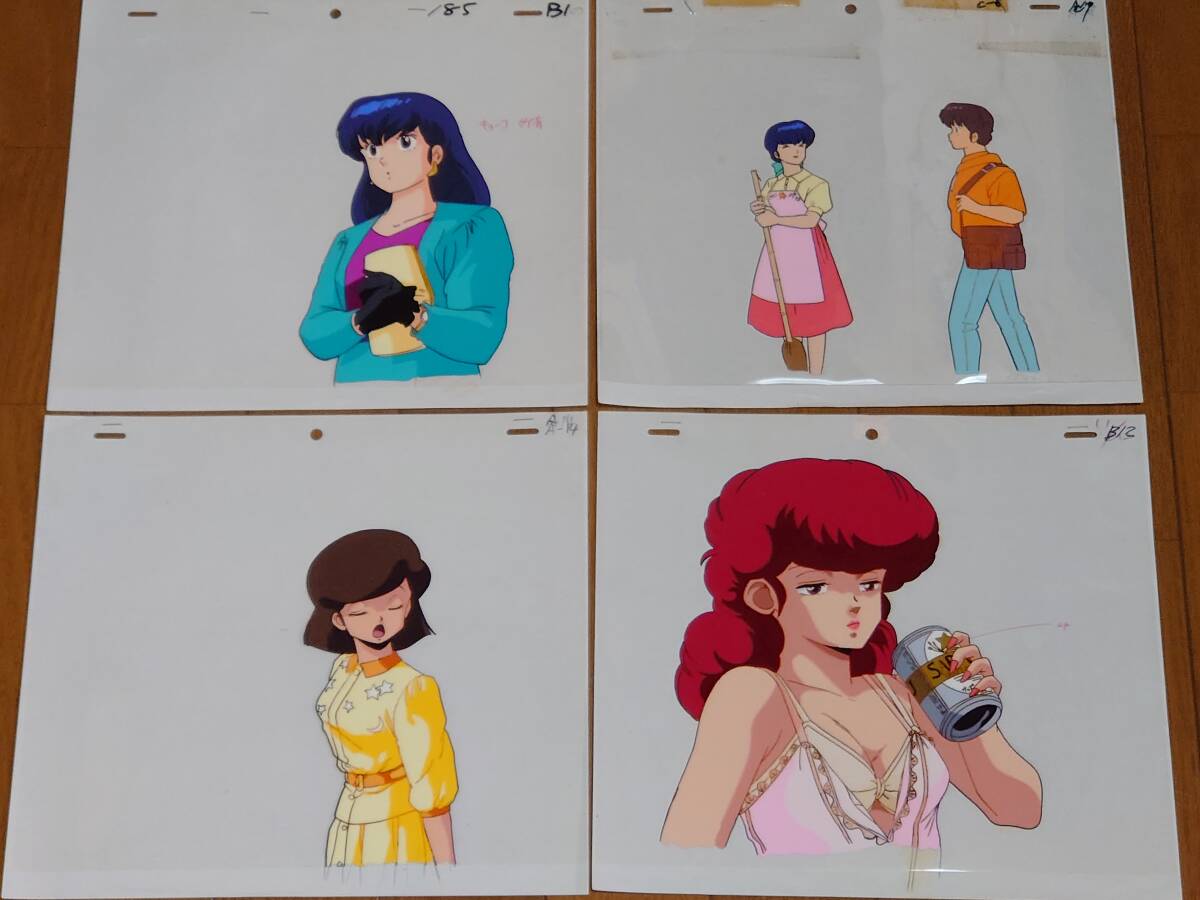 めぞん一刻 セル画 高橋留美子 六本木朱美 五代裕作 キティ