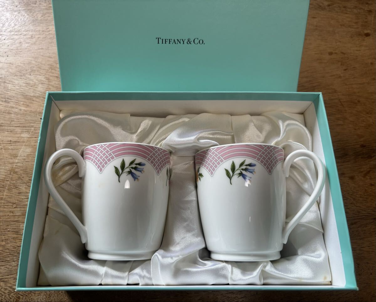 値下げ！【未使用】TIFFANY ティファニー ピンクハートマグカップ♥️ 9】ティファニー マグカップ TIFFANY ピンクハート ペア | Shop at