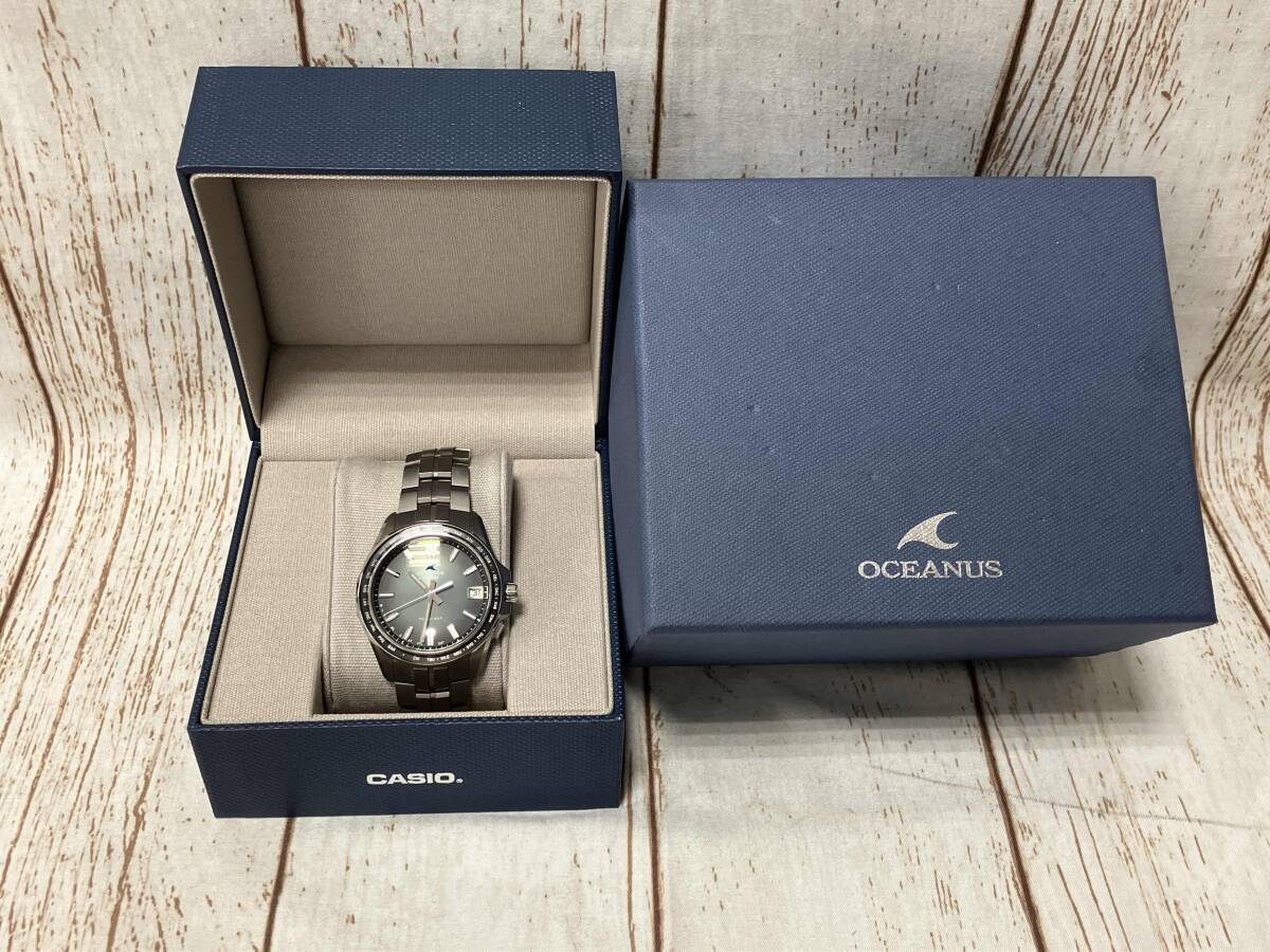 Casio Oceanus OCW-S400RA Retro Tone — recent listing on Japanese marketplace