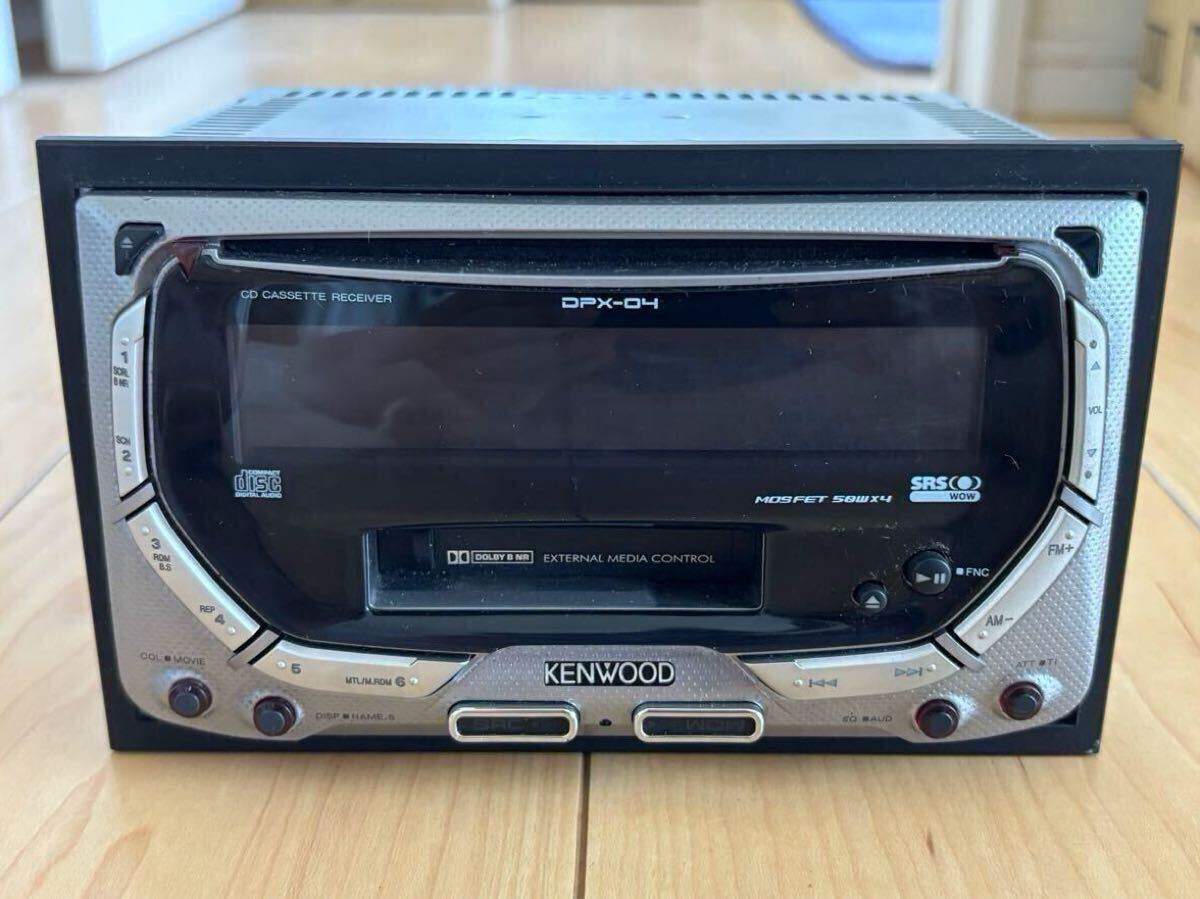 KENWOOD コンパクトディスクプレーヤー　動作未確認　通電のみ確認済み KENWOOD
