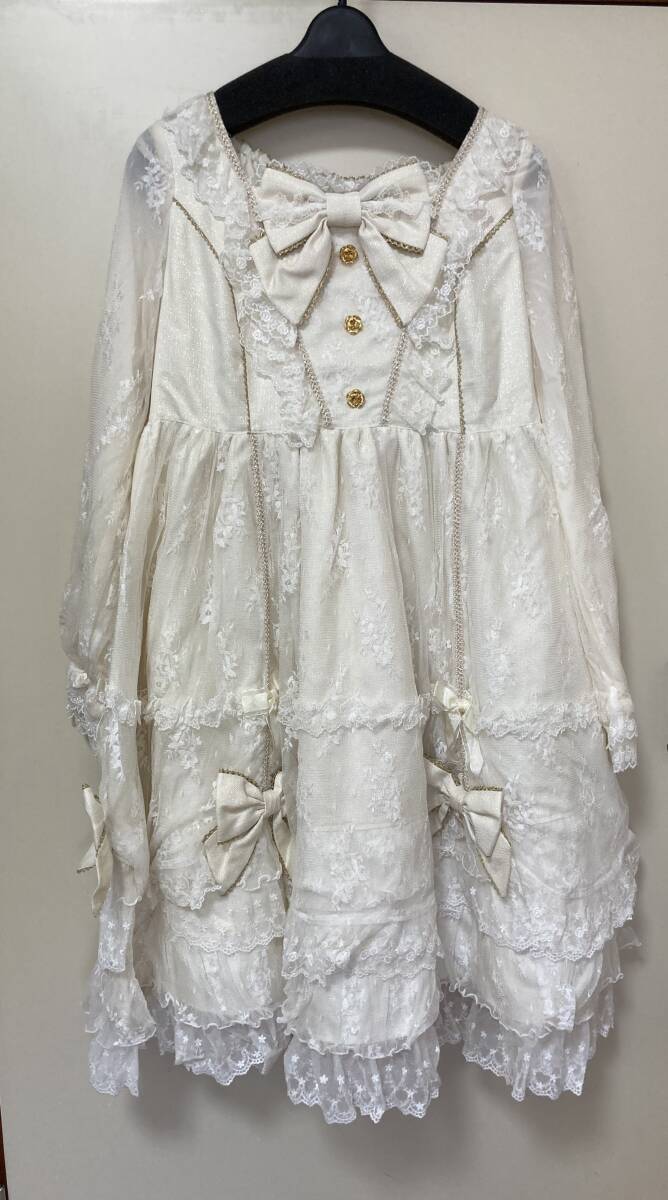 Preview of Angelic Pretty クリスティーヌワンピース アイボリー 未使用