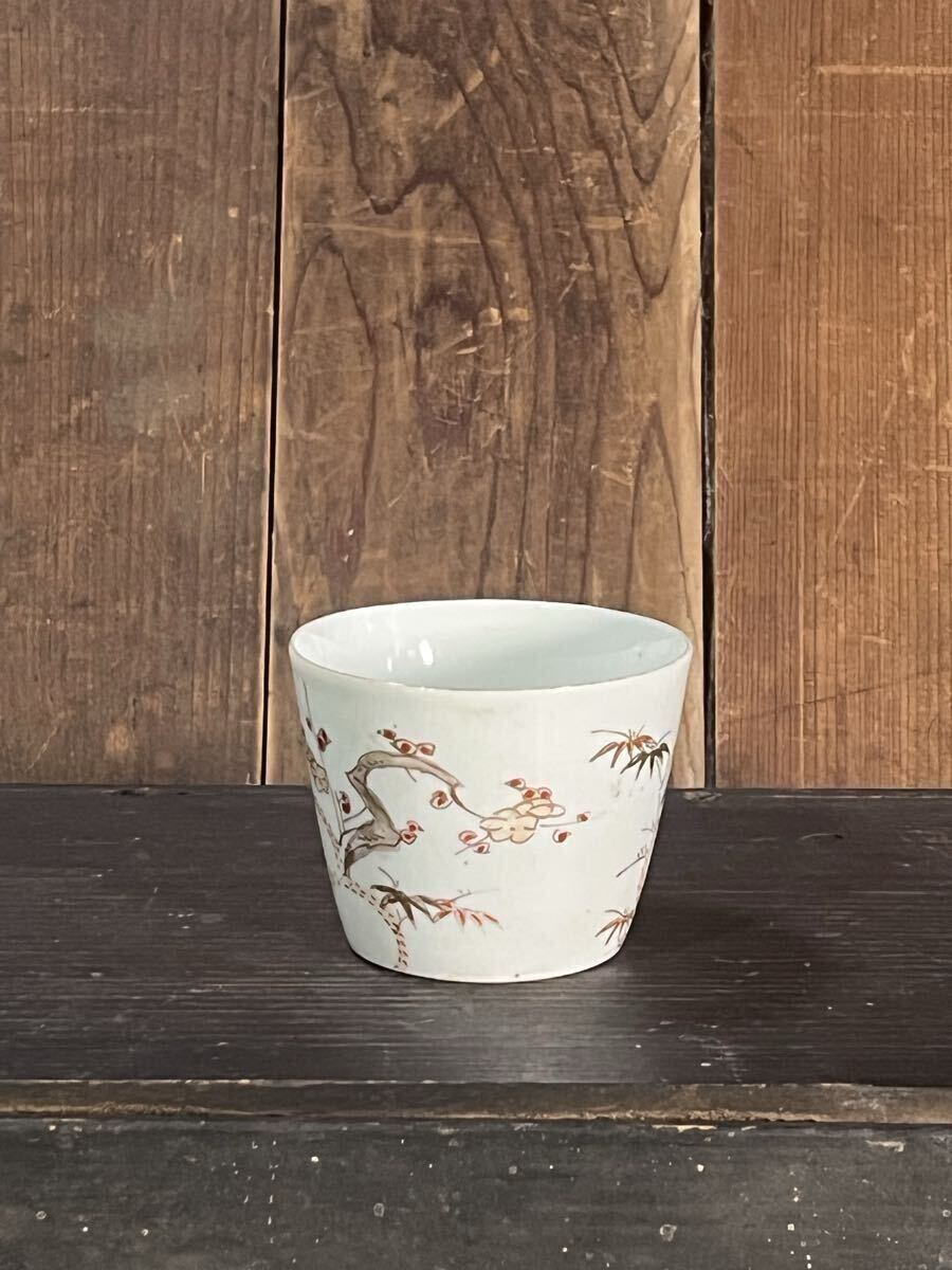 伊万里染付みじんこ手蕎麦猪口7個 [B27398] 古伊万里 染付みじんこ手蕎麦猪 2個セット | Shop at JDirectItems