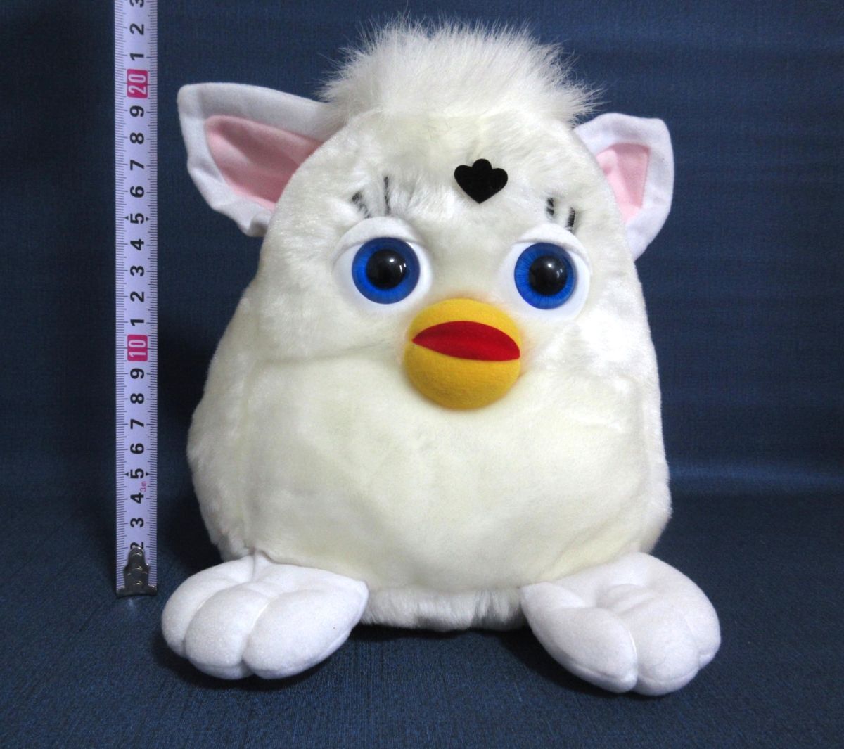 レア希少⭐️トンクリtonkuriファービーピンク白papara ファービー Furby昭和 ぬいぐるみ