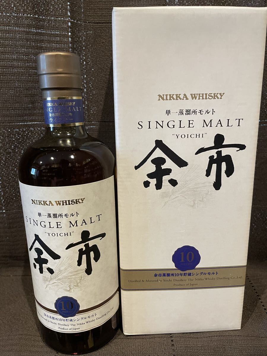 数量限定品】シングルモルト 余市 10年 700ml 45% ニッカ ウイスキー 
