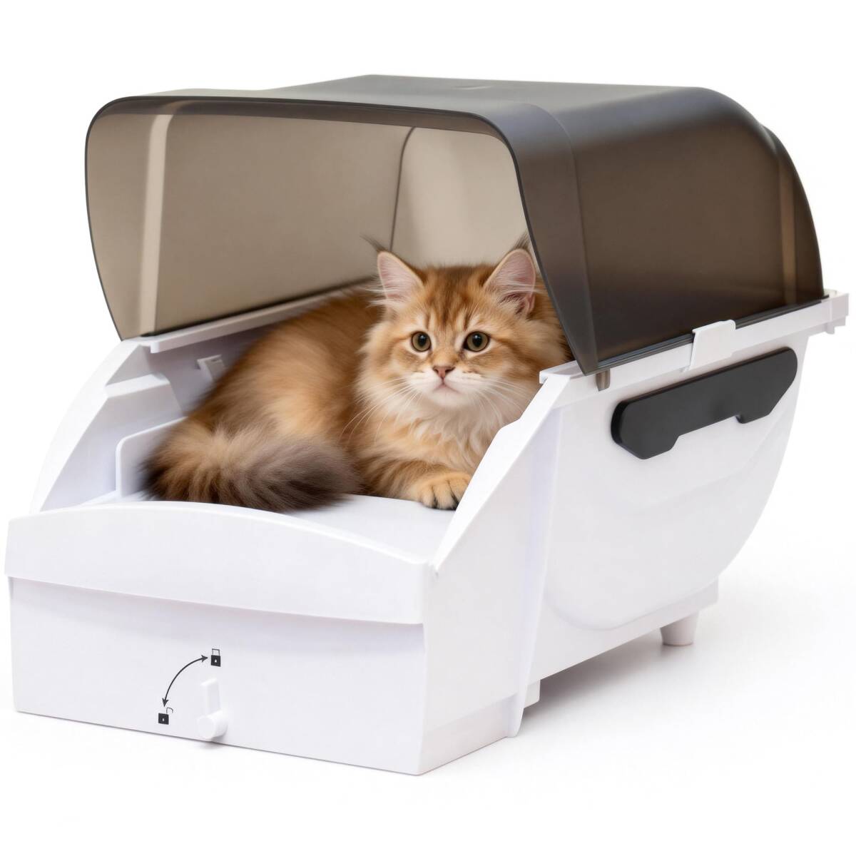 全自動 猫トイレ 砂飛散防止 自動清掃 消臭 大型 留守 多頭飼 Amazon