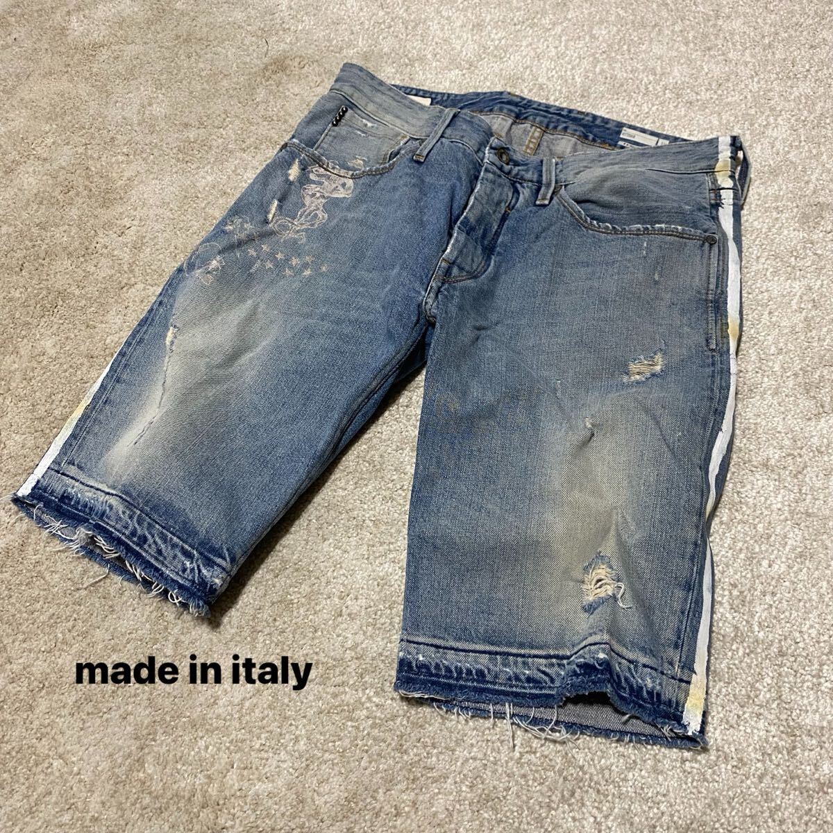 00s archive damage denim pants アメカジ y2k 00【archive】 grunge 