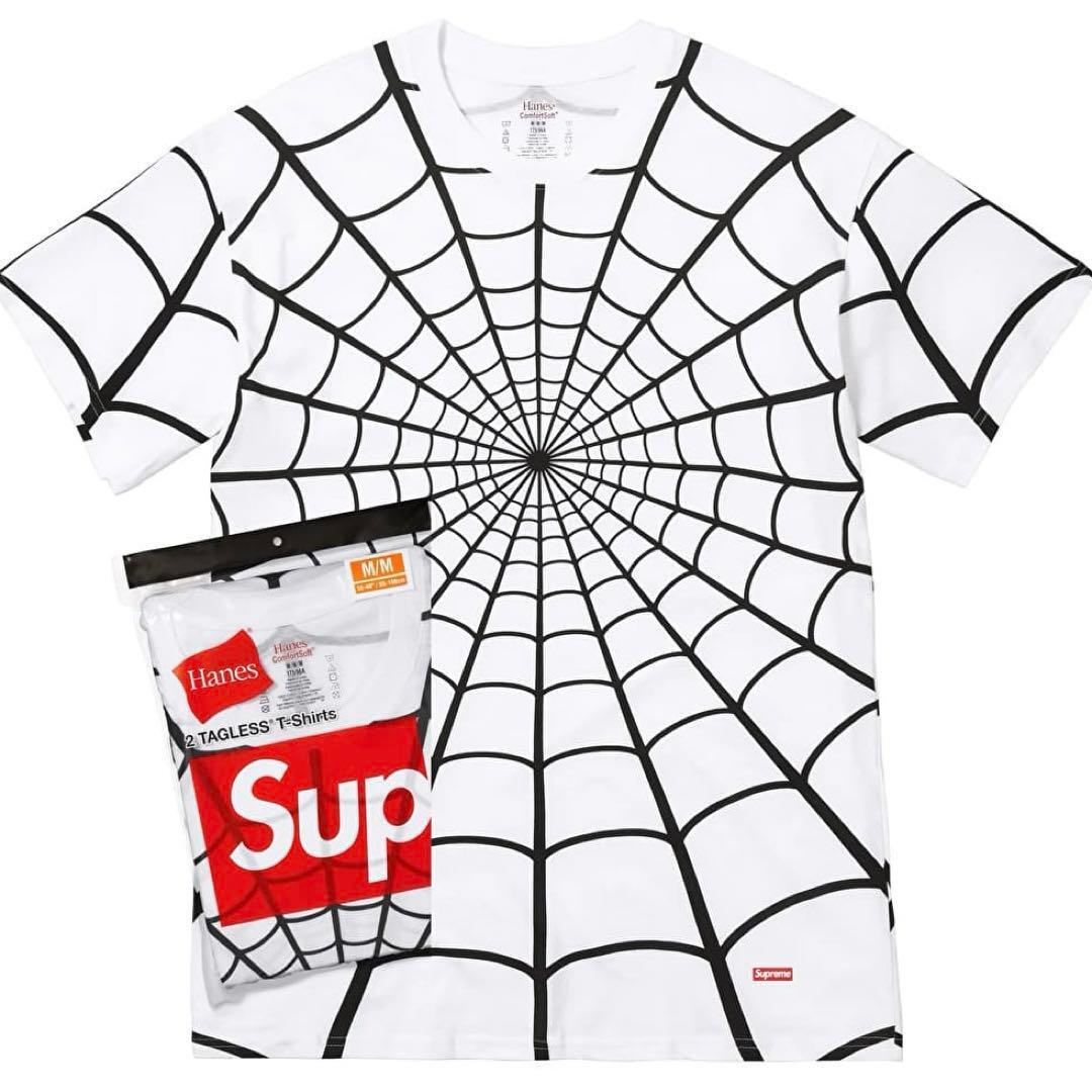 【t】Supremeシュプリーム スパイダーマン白XL XL Supreme Spider-Man Tee White シュプリーム スパイダーマン T