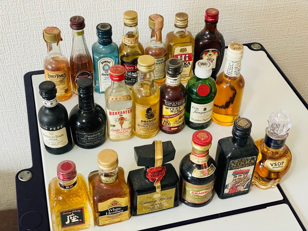 ミニボトル 古酒 10本セット ウイスキー ブランデー まとめ売り | Shop