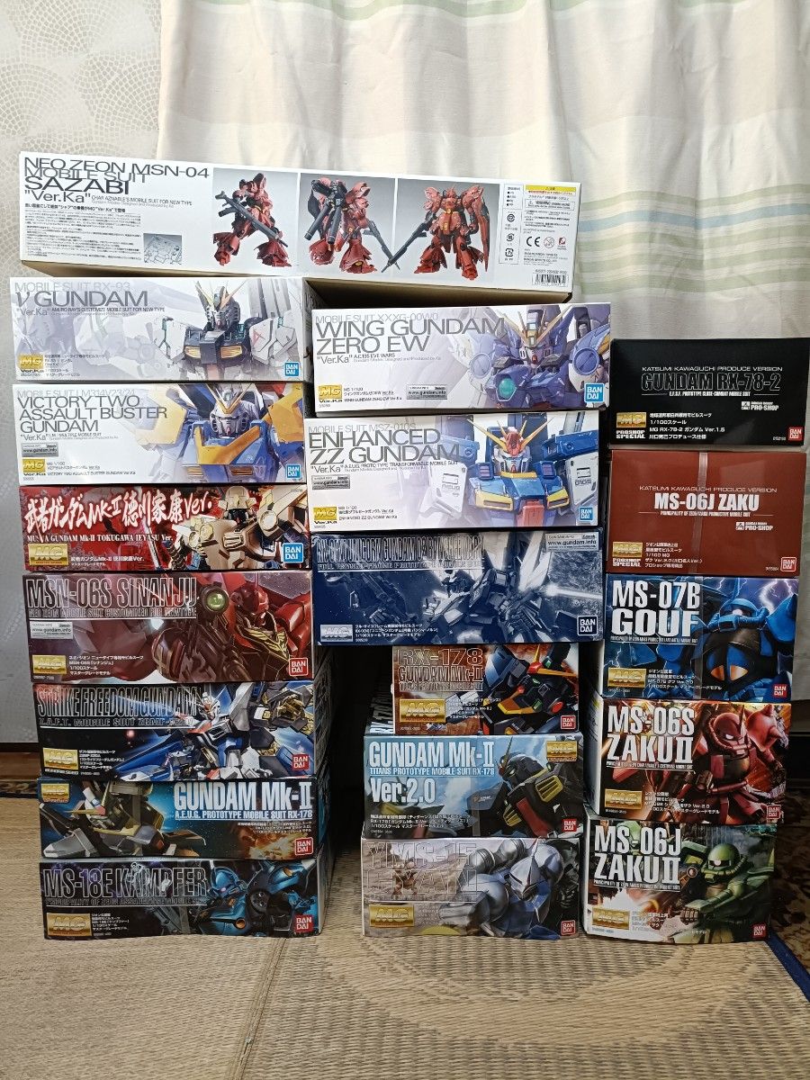 MGガンプラまとめ売り　写真多数あります　値下げ交渉可能 MGガンプラまとめ売り その他 写真多数あります 値下げ交渉も可能です