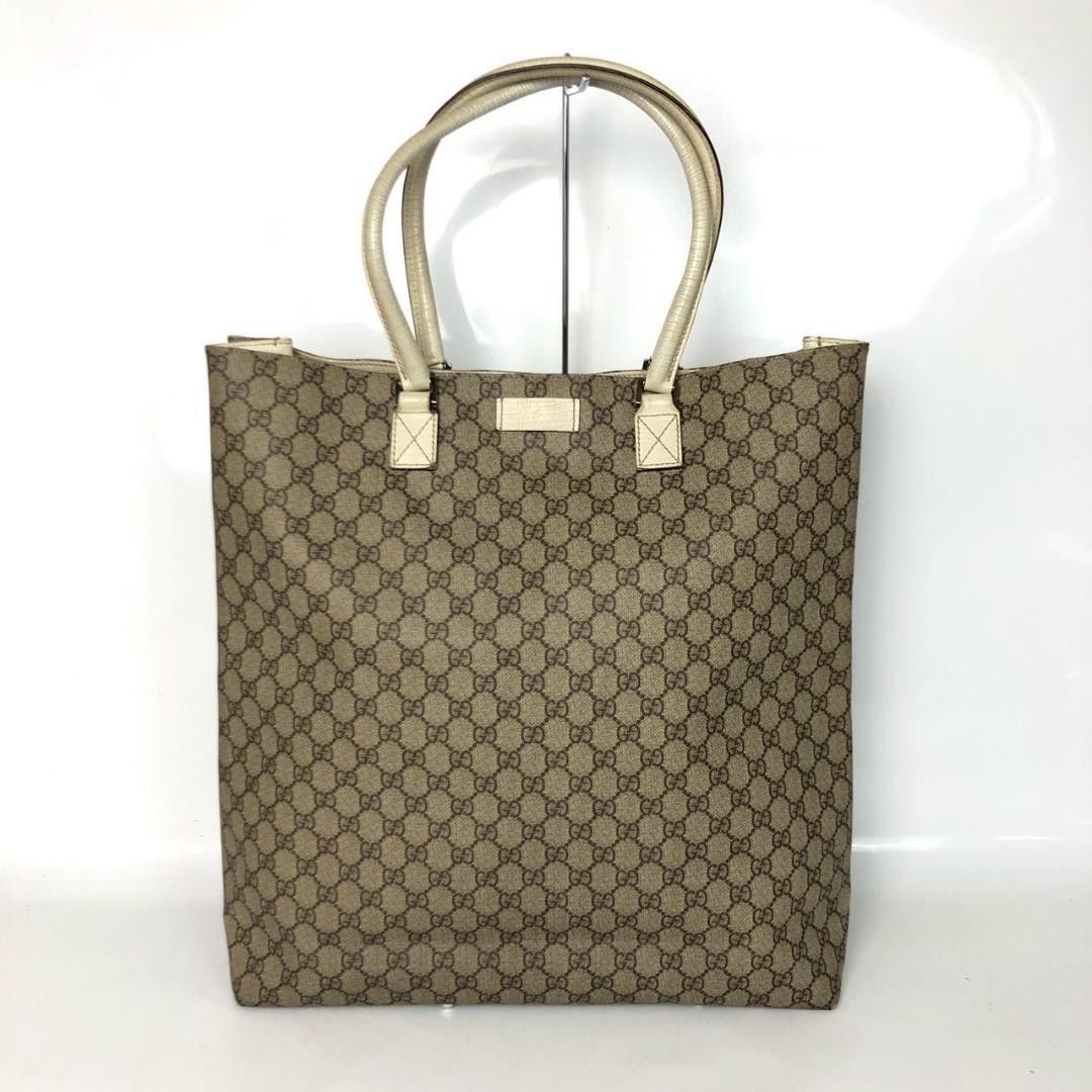 極美品 120 グッチトートバッグ GG柄 レディース メンズ | Shop at