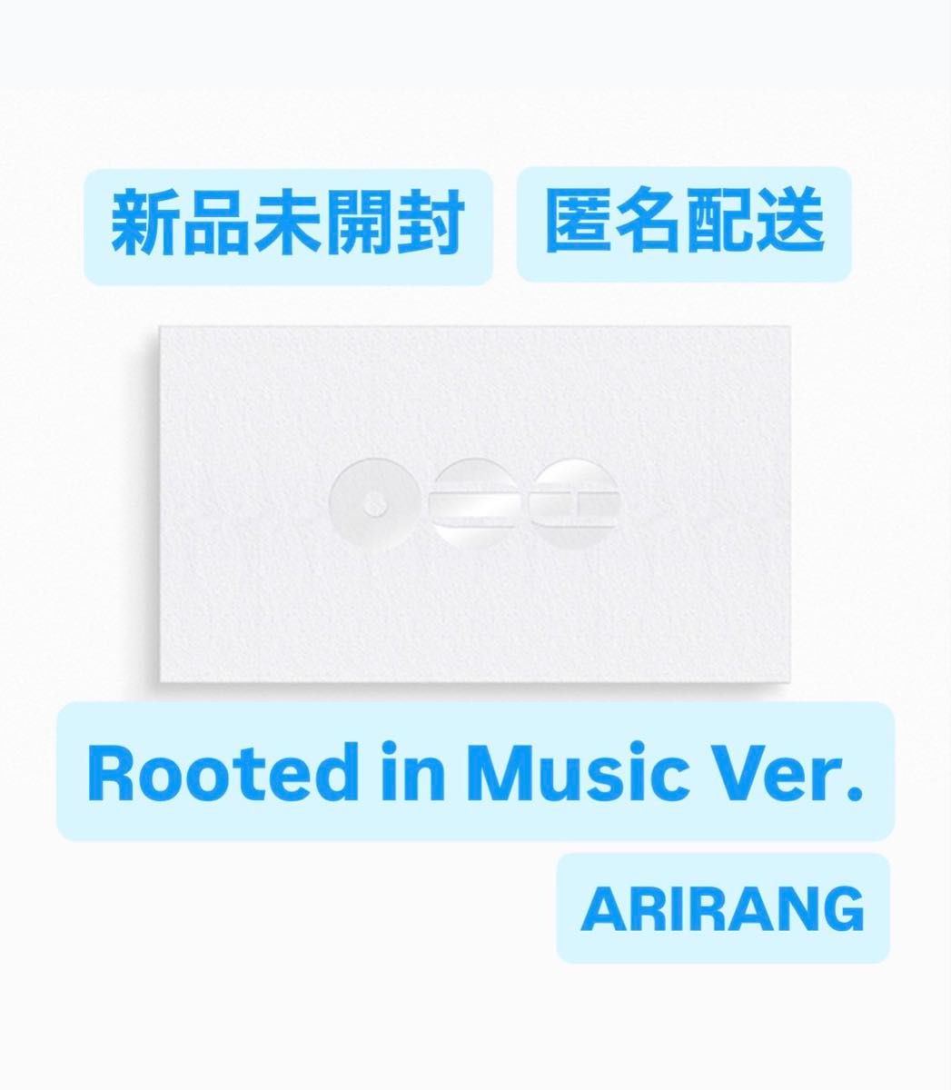 BTS ARIRANG アリラン CD Rooted in Music Ver | Shop at JDirectItems
