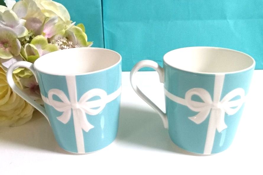 9】ティファニー マグカップ TIFFANY ピンクハート ペア | Shop at