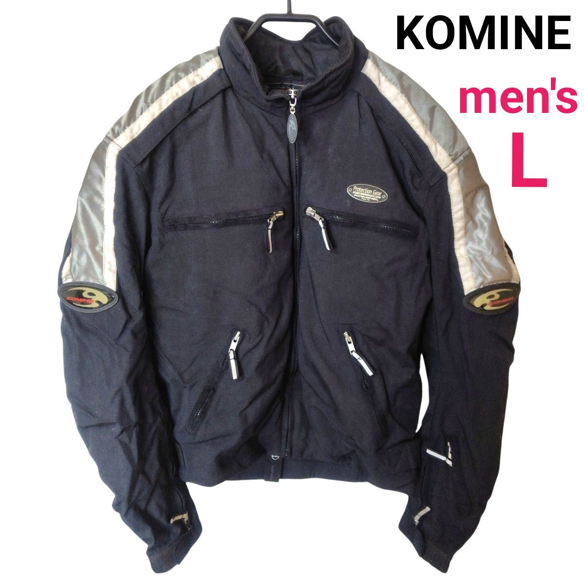 KOMINE セットアップ バイク ライディング プロテクター メンズ メッシュ KOMINE セットアップ ジャケット パンツ バイク ライディング メッシュ