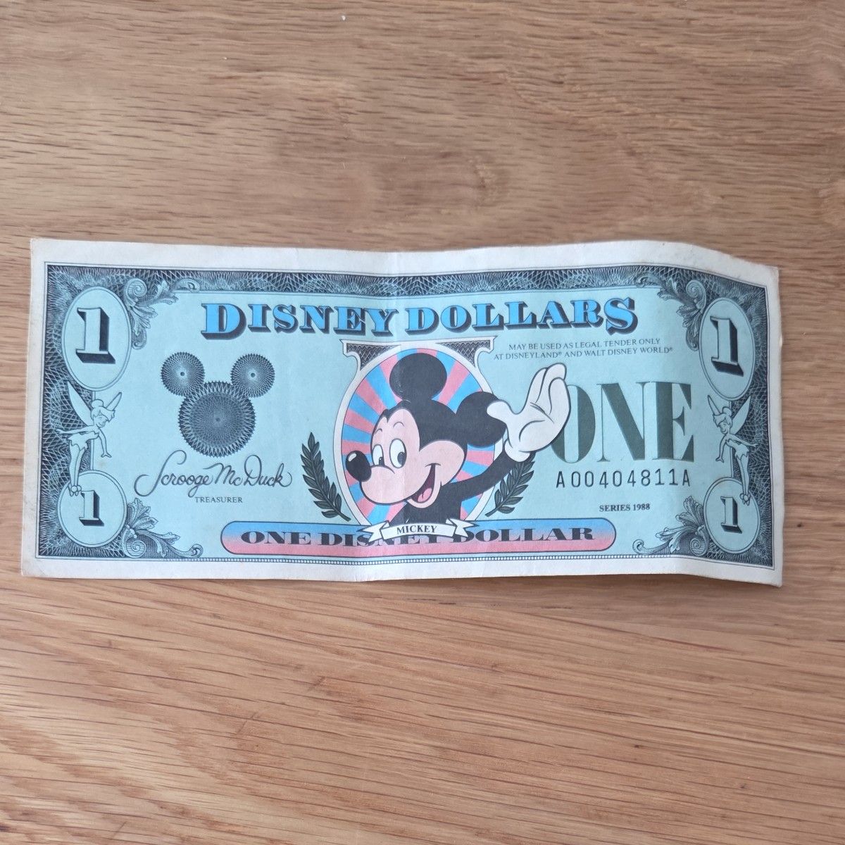 ディズニーダラー 50ドル札 （2005年版） $50 紙幣 50周年限定品