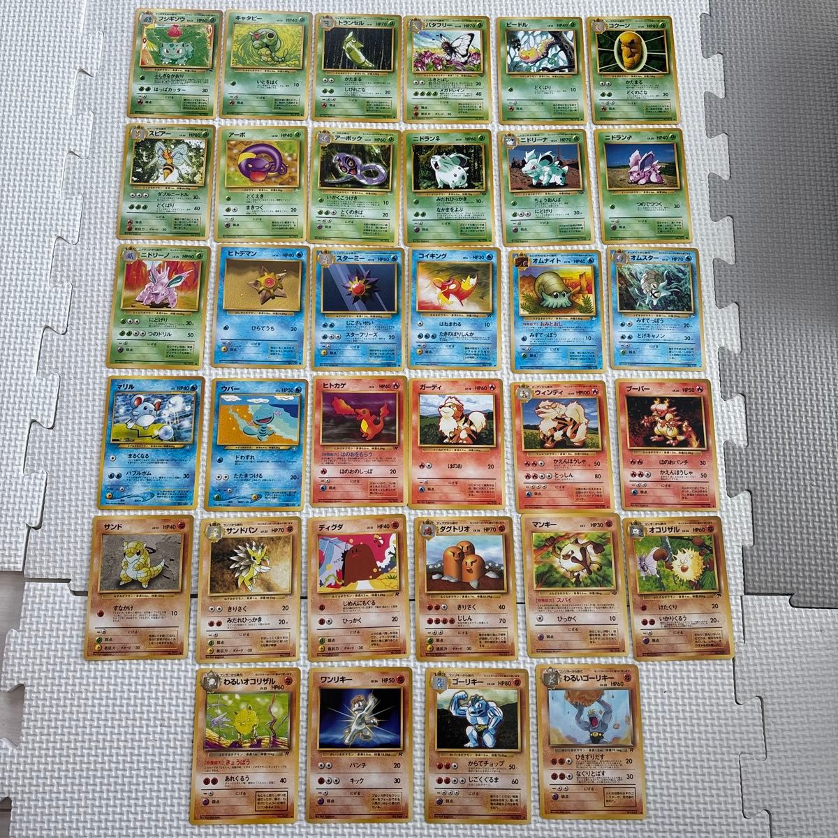 ポケモンカード 旧裏 カスミのポケモン まとめ売り 32枚セット セミ