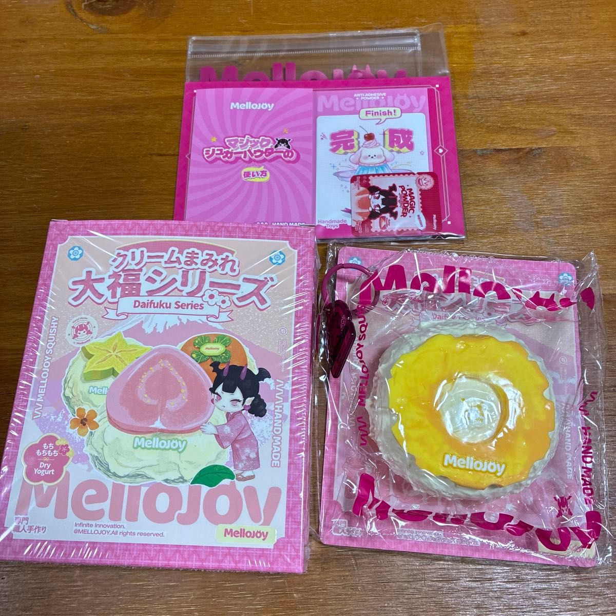 Mellojoy 大福シリーズ みかん スクイーズ 100% Food-Grade Silicone