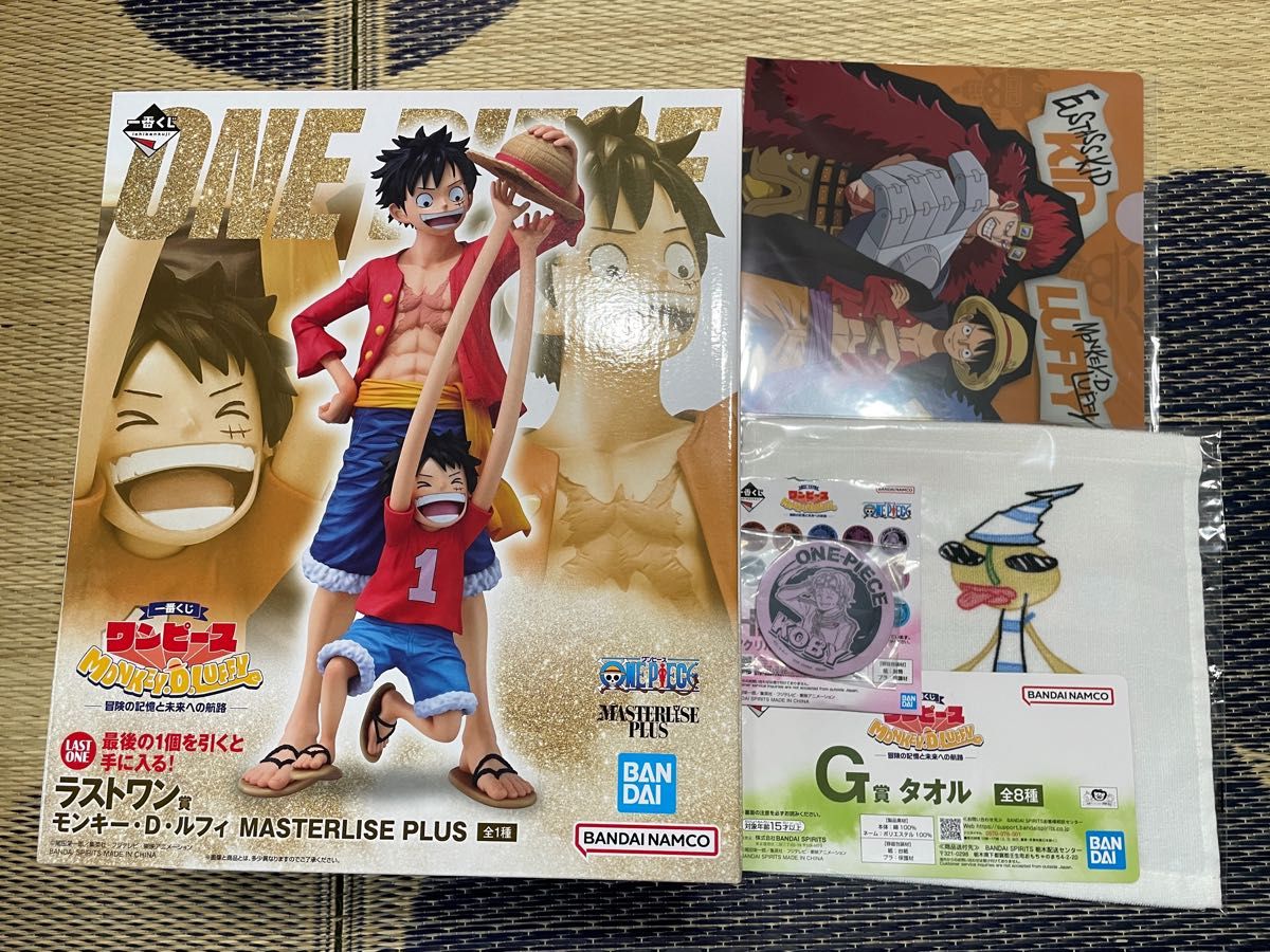 一番くじ ワンピース MONKEY.D.LUFFY F賞&H賞2点セット | Shop at
