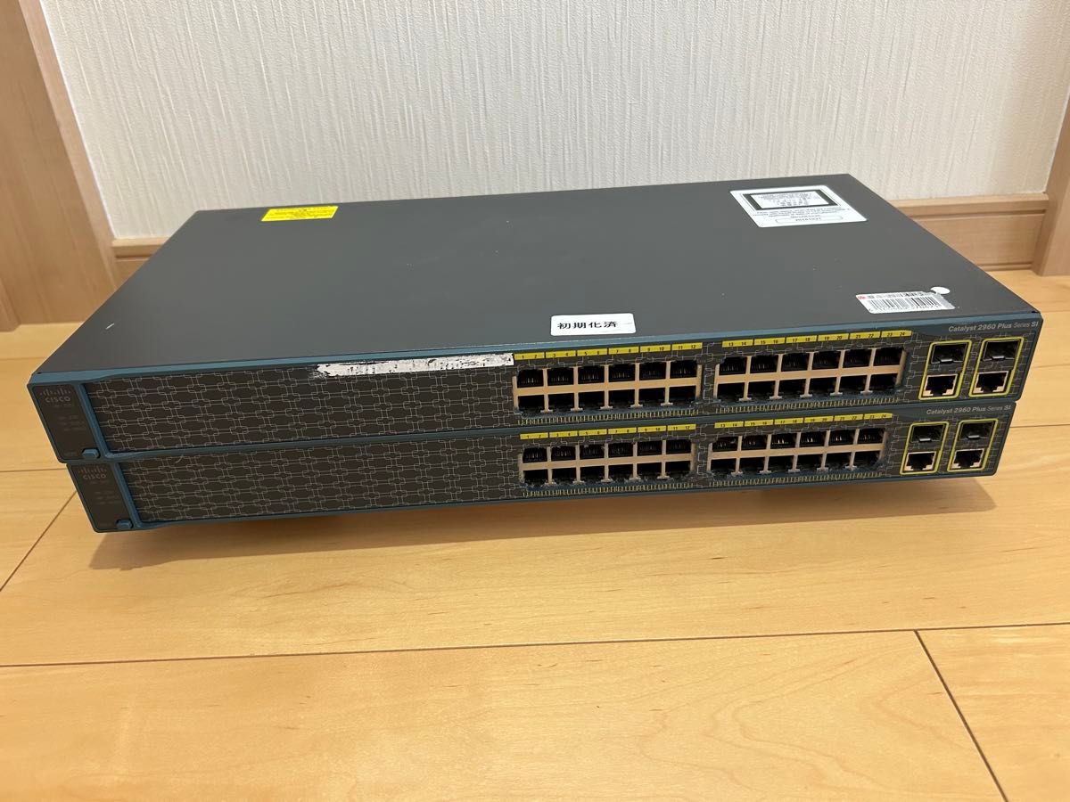 CCNA、CCNP】静音セット 2台セットCisco 891FJ、2960 | Shop at