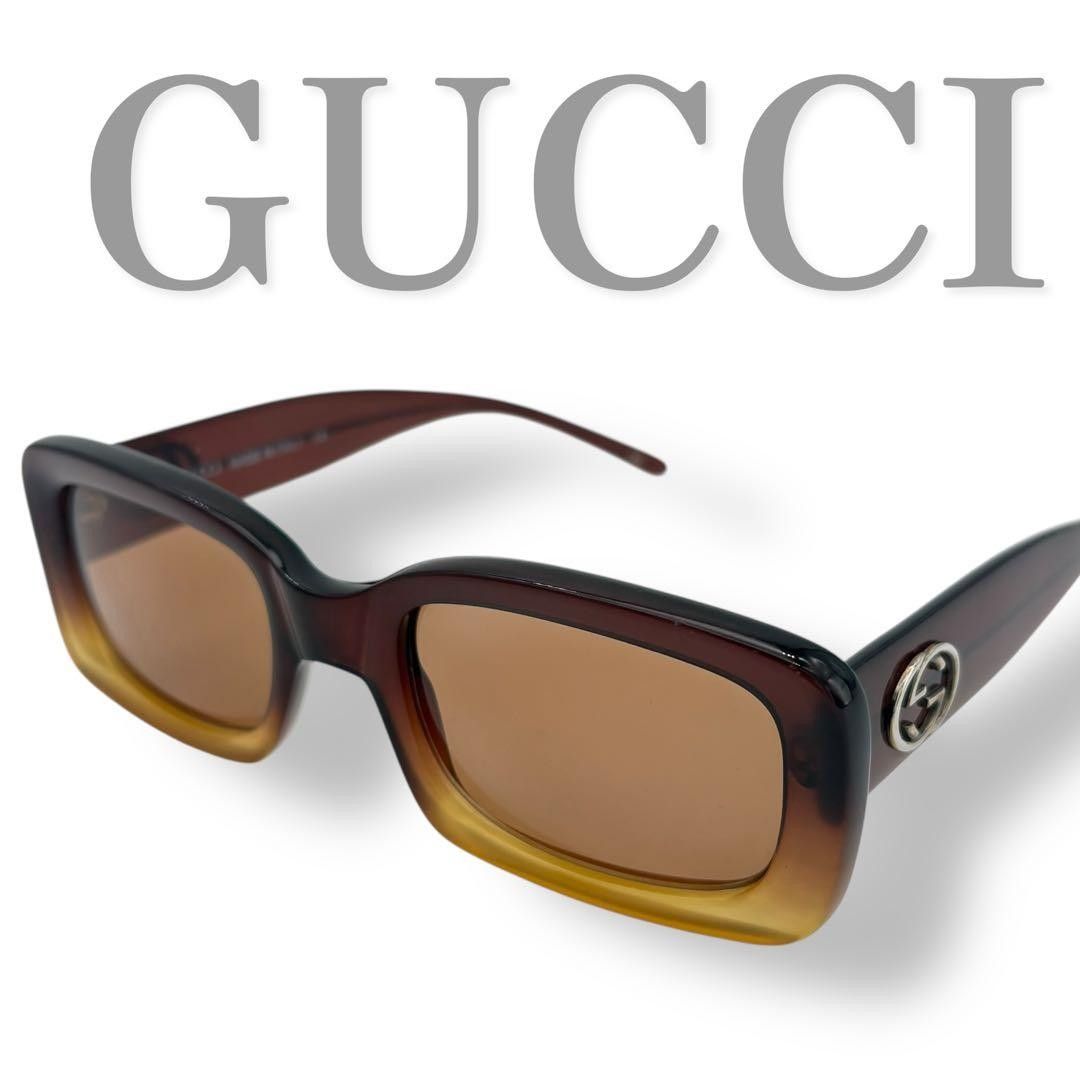 GUCCI グッチ オーバルサングラス べっ甲柄 Y2K 90s 00s gucci