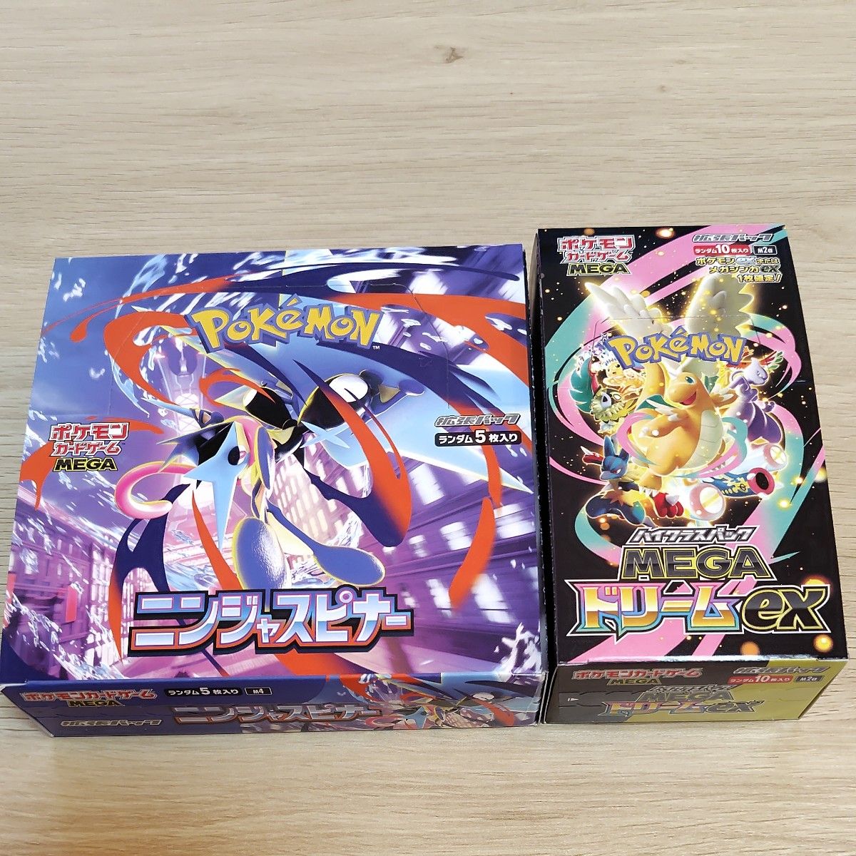 ポケモンカード○ニンジャスピナー○MEGAドリームex☆2BOXセット 新品