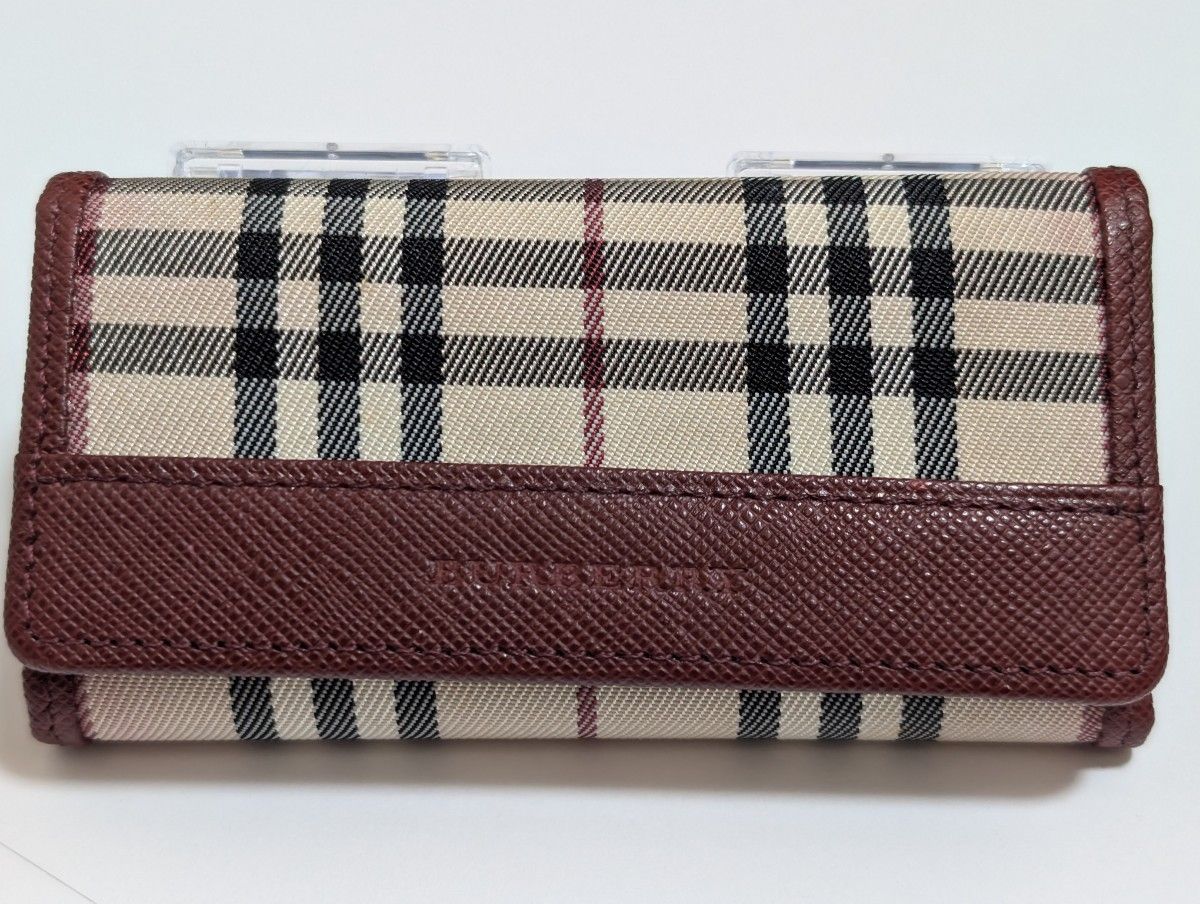 BURBERRY キーケース 4連 キーリング ノバチェック | Shop at