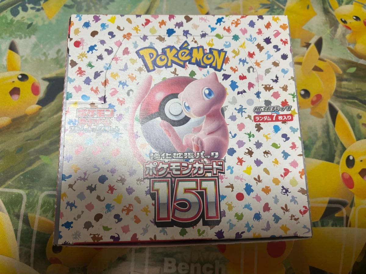ポケモンカード151□ 1BOX 未開封 シュリンクなし ペリペリ付き | Shop
