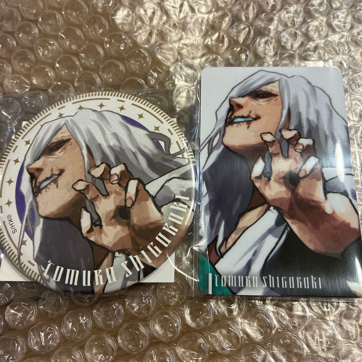 ジャンプGIGA 僕のヒーローアカデミア 缶バッジ キャラカード 新十傑