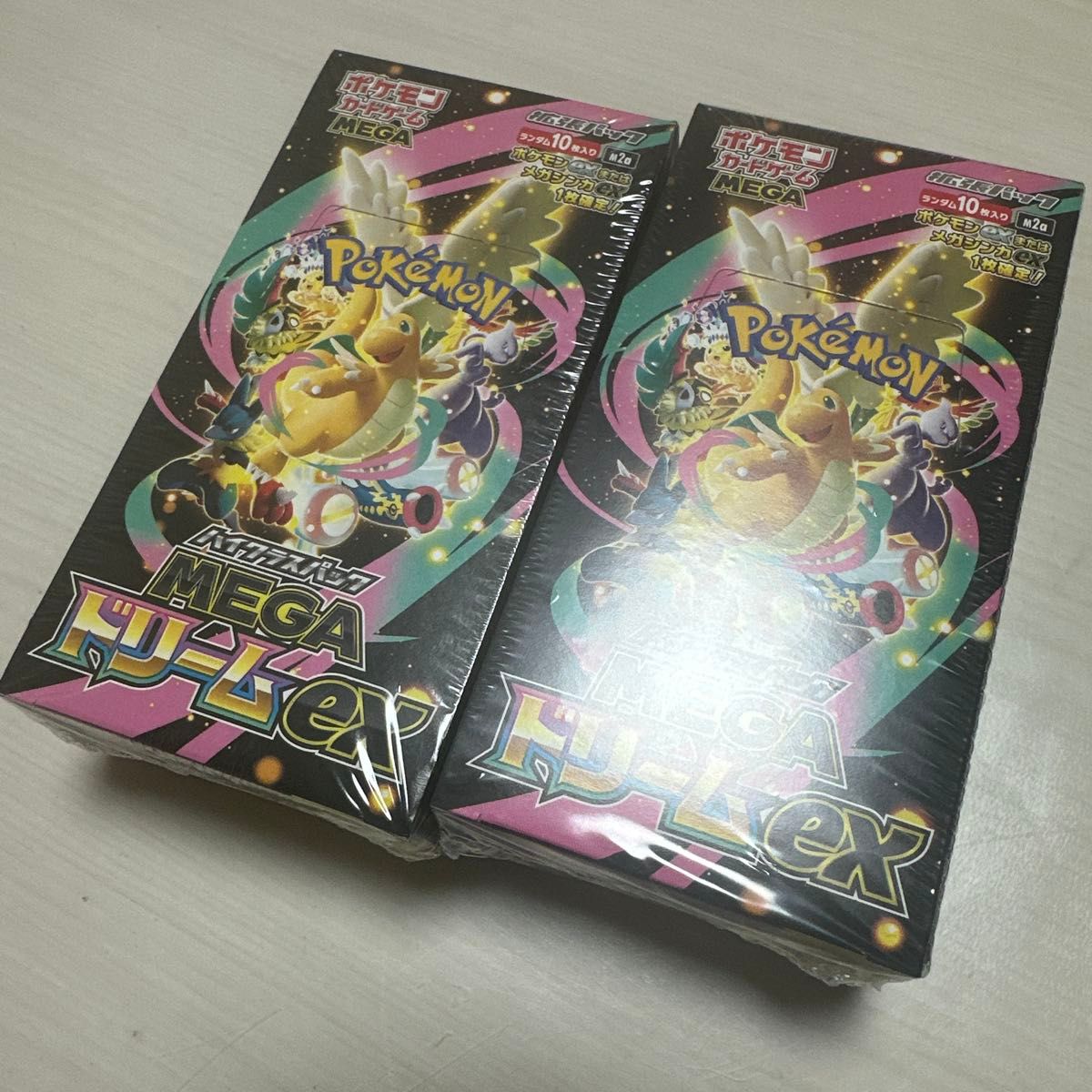 ポケモンカードゲーム MEGAドリームex 2BOX ペリペリなし 20パック