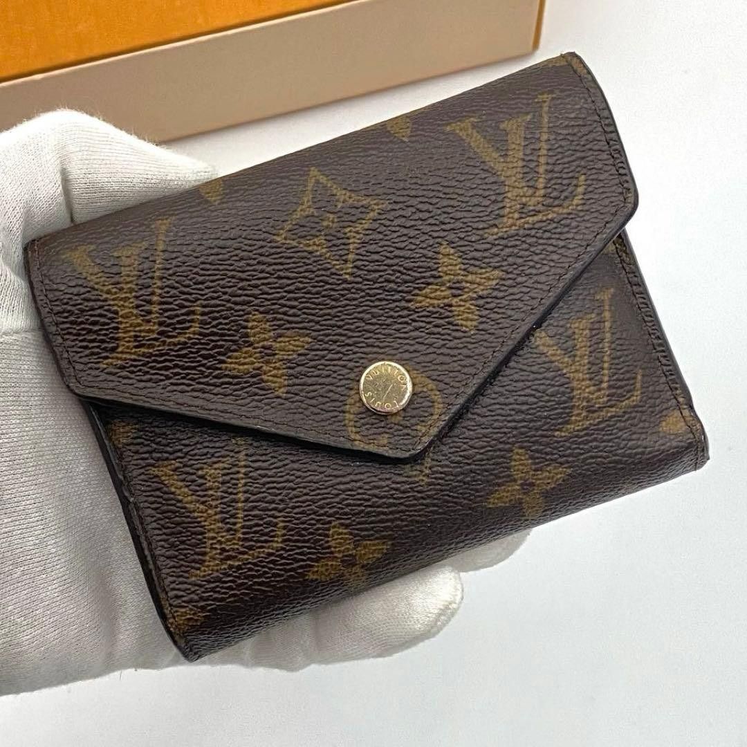 美品 ルイヴィトン LOUIS VUITTON モノグラム ポルトフォイユ ノア