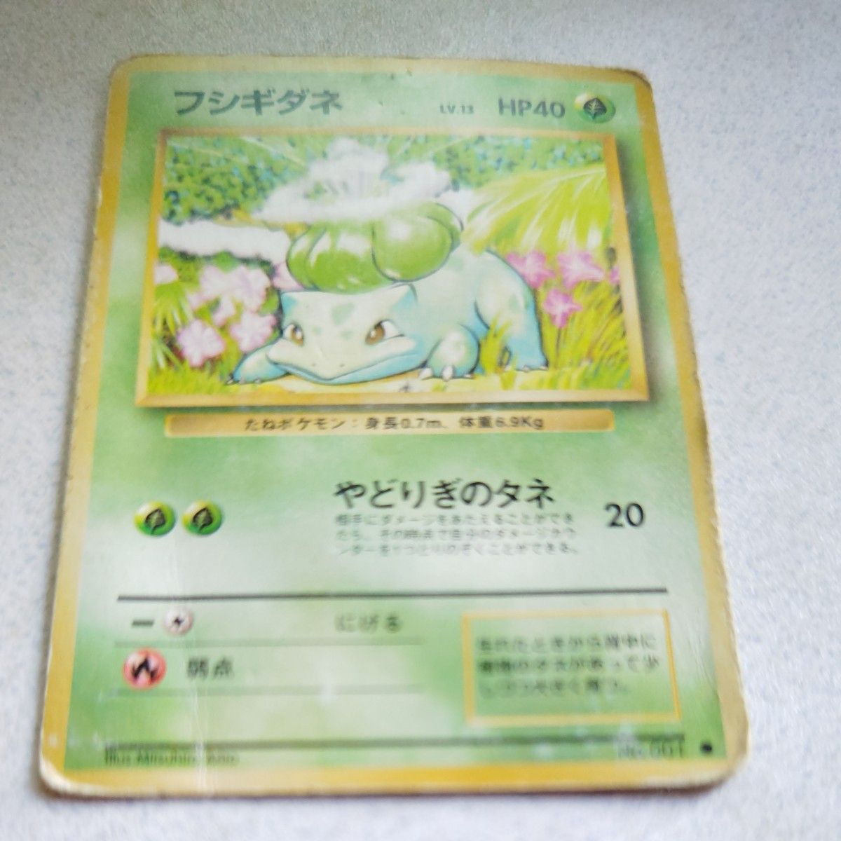 ポケモンカード 旧裏 フシギダネ LV.13 HP40 No.001 4枚セット ①
