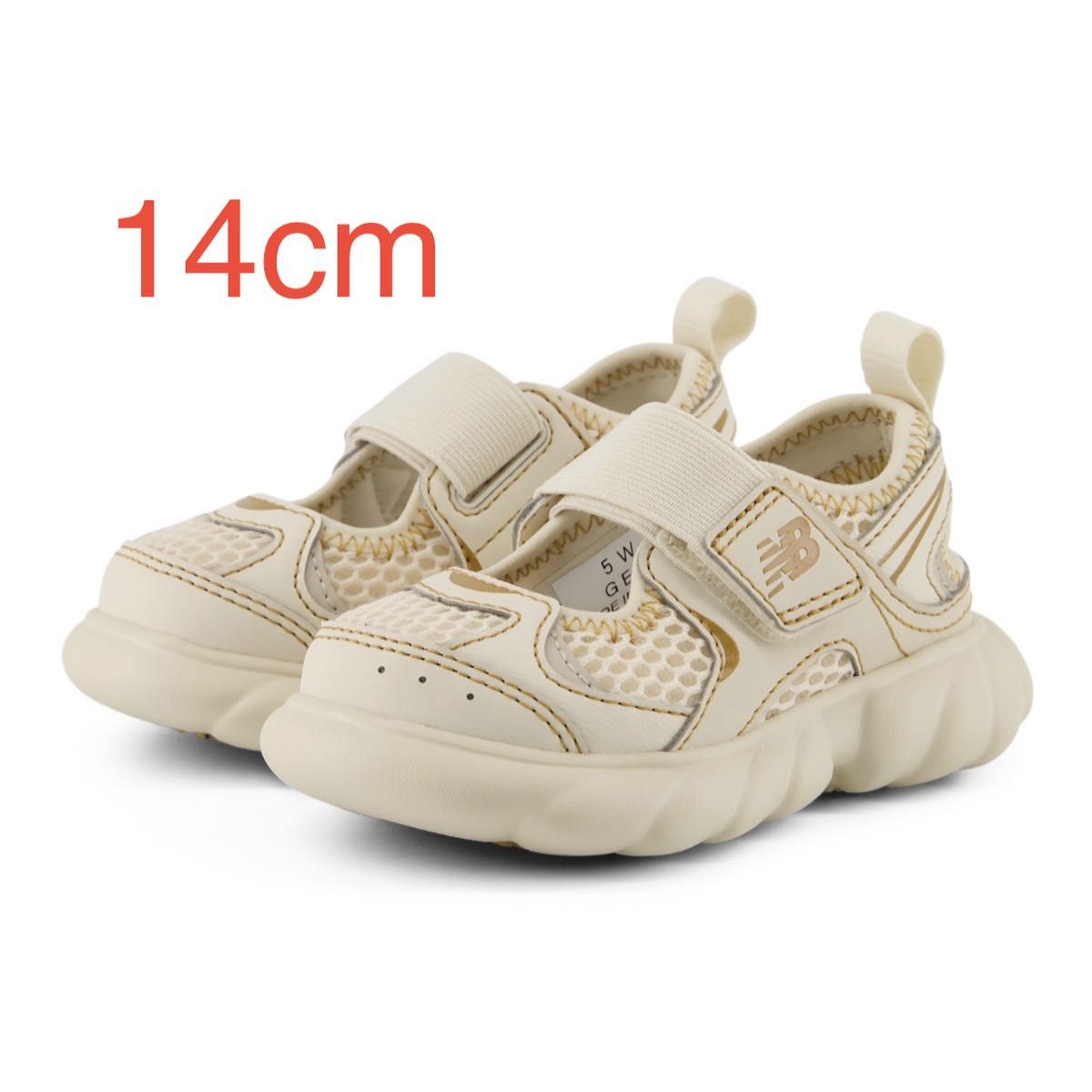 新品未使用】 New Balance 230 Hookand Loop 14cm ベージュ | Shop at 