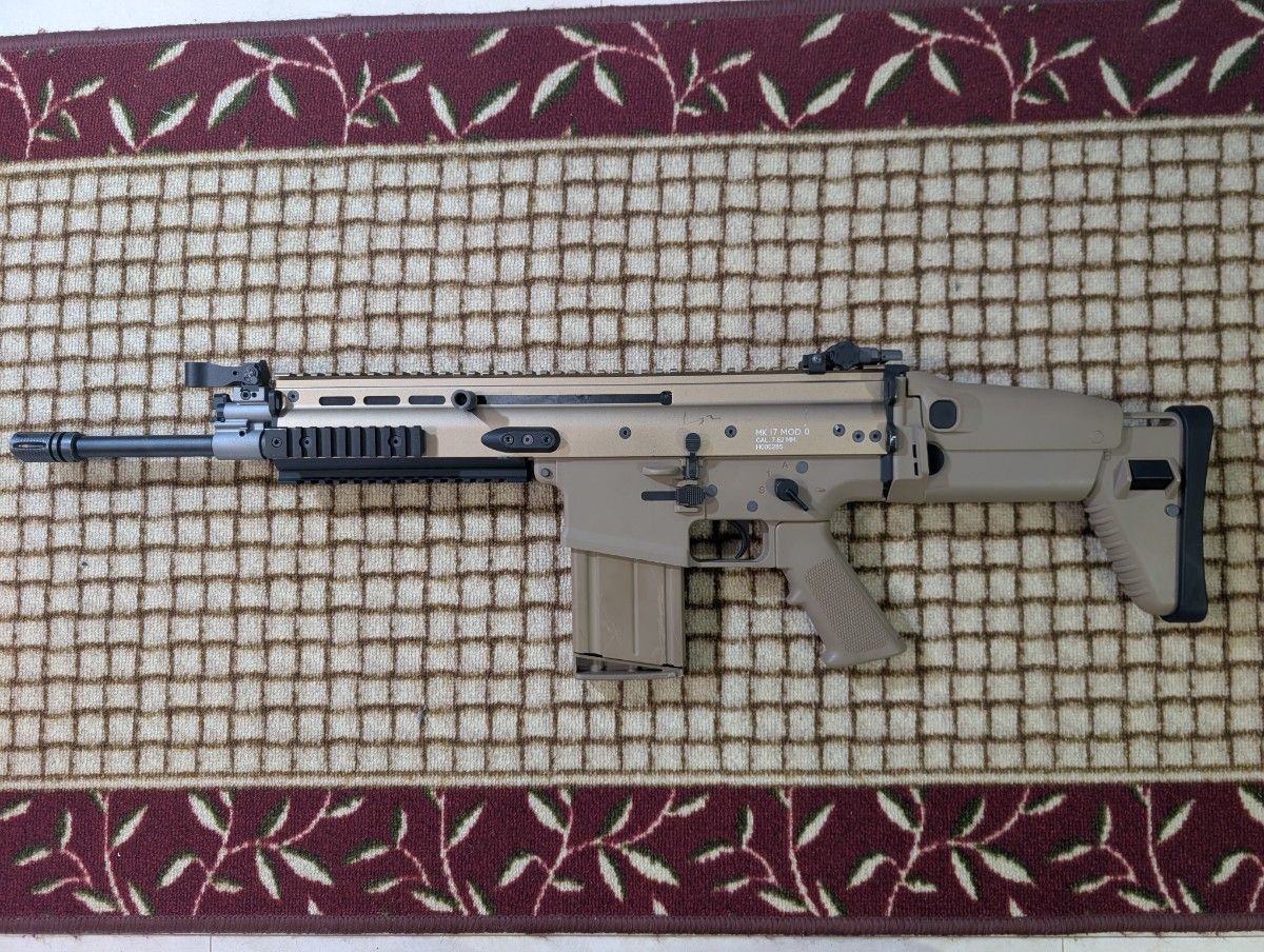 次世代電動ガン SCAR-H 迷彩カスタム マガジン3本 | Shop at