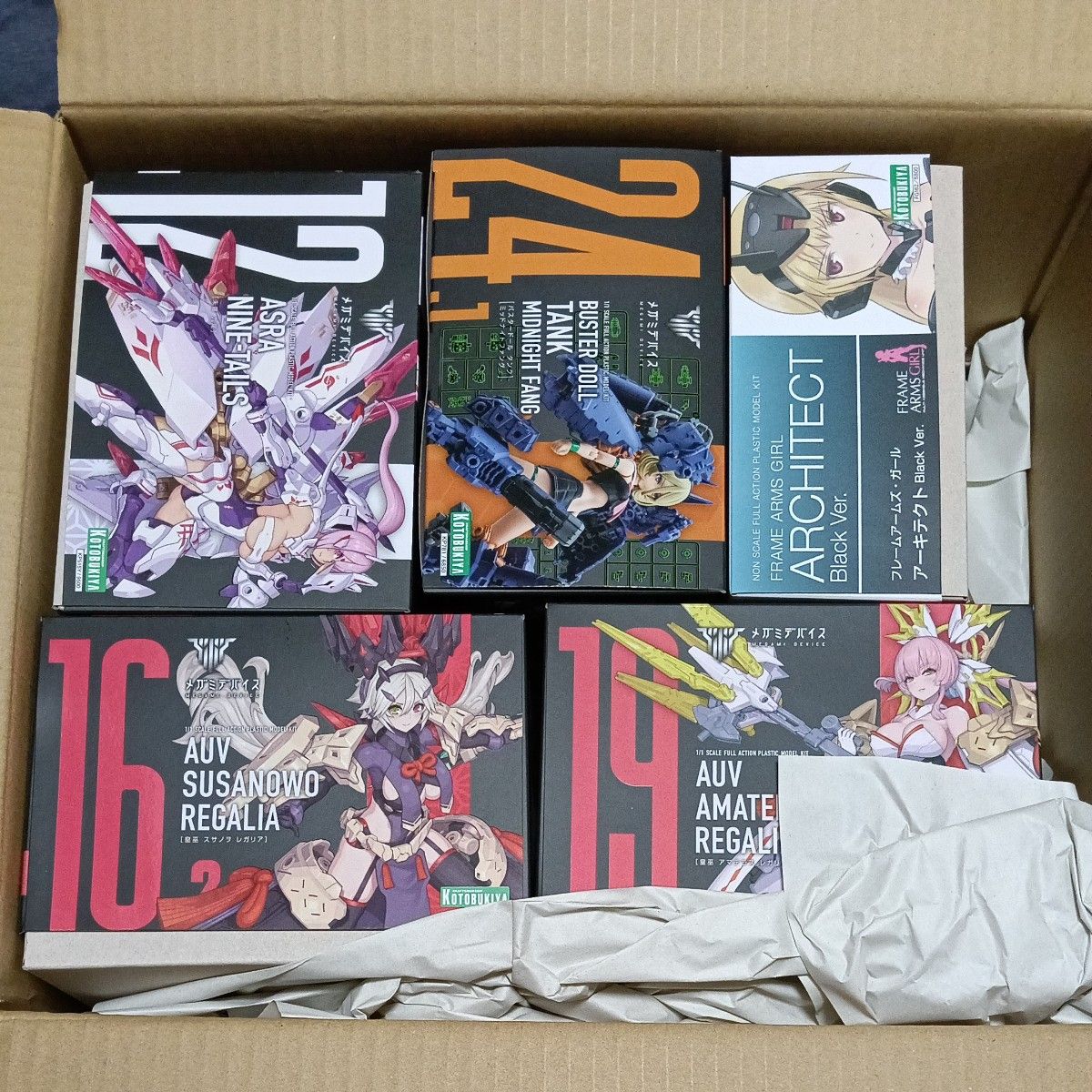 美プラ まとめ売り コトブキヤ アルカナディア メガミデバイス