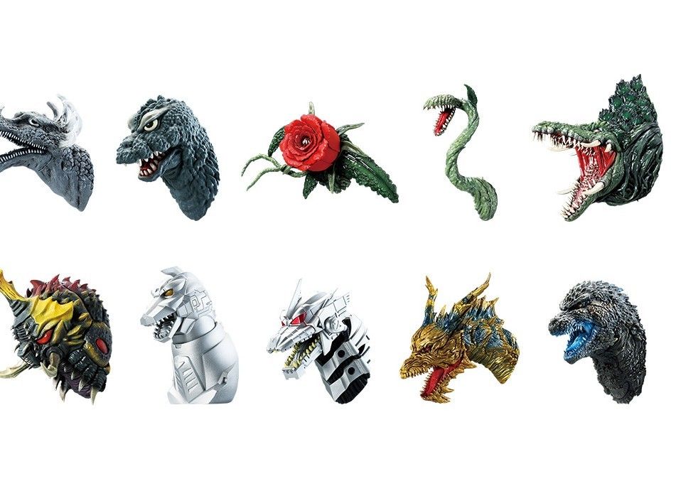 ゴジラ モンスターヘッドマグネット | Shop at JDirectItems