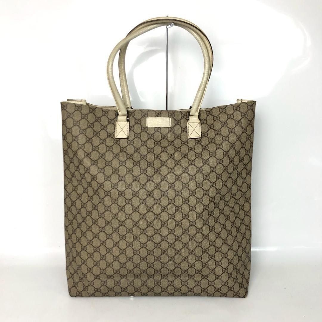 美品 GUCCI ハンドバッグ トートバッグ グッチ 保存袋付き GG柄 