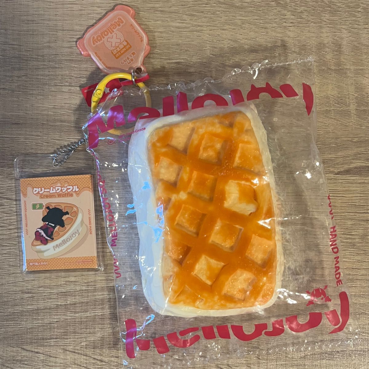 メロジョイ mellojoy クリーム ワッフル スクイーズ まる クリーム