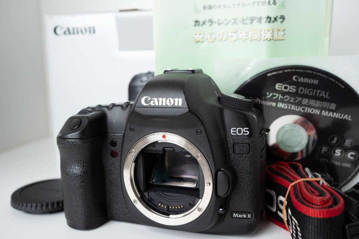 Canon EOS 5D Mark II 美品級 動作良好 付属品完備 完全動作品 EOS 5D Mark II 付属品セット | Shop at JDirectItems