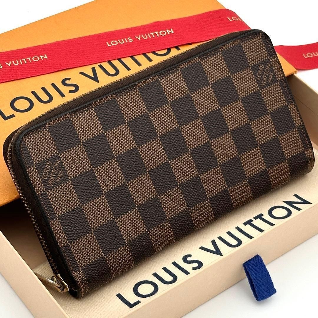 LOUIS VUITTON ルイヴィトン ダミエ エベヌ ジッピーオーガナイザー