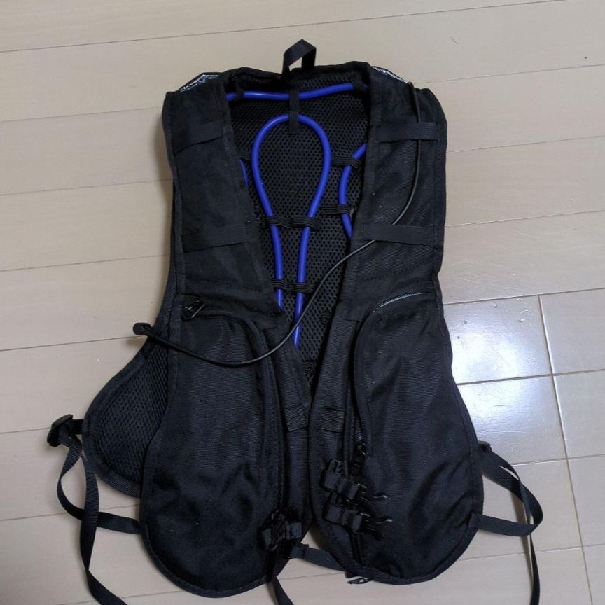 TULTEX ICED WATER VEST 8150 ブラック Fサイズ アイスベスト空調服 