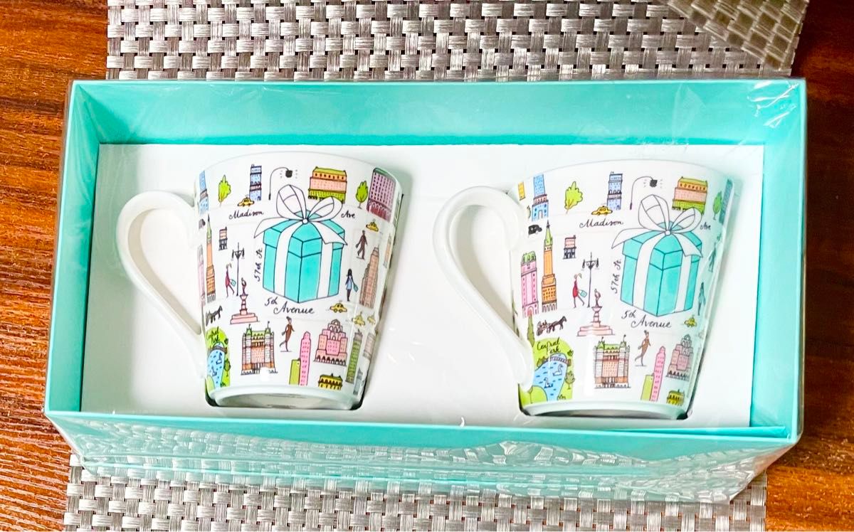 9】ティファニー マグカップ TIFFANY ピンクハート ペア | Shop at