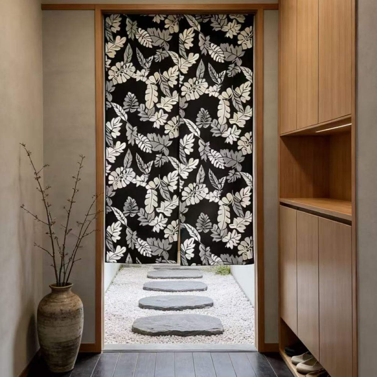 【約85×150cm】木製玉のれん 昭和レトロ ビーズのれん 目隠し 間仕切り 約85×150cm】木製玉のれん 昭和レトロ ビーズのれん 目隠し 間仕切り