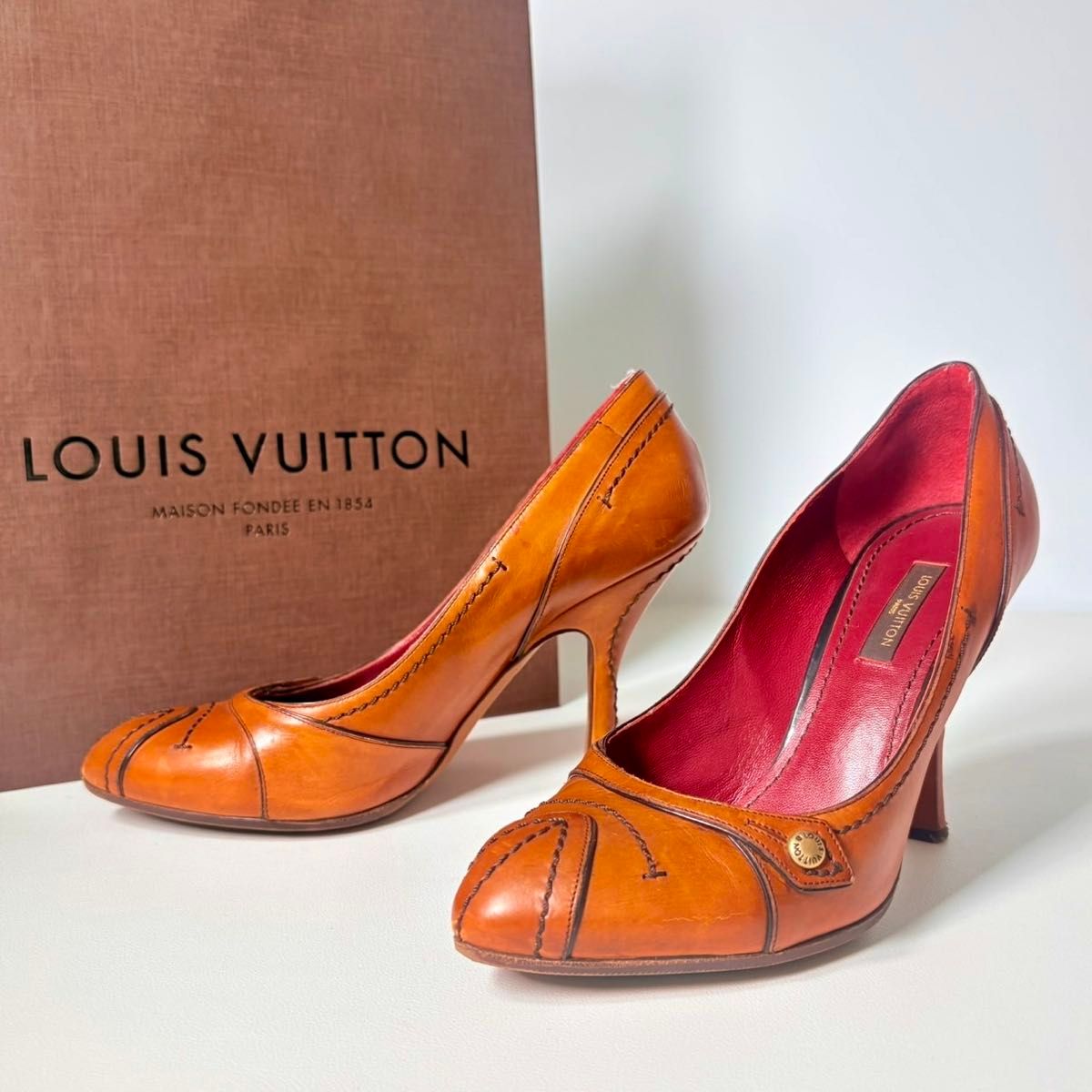 LOUIS VUITTON ルイヴィトン スエード ローファー フラットシューズ