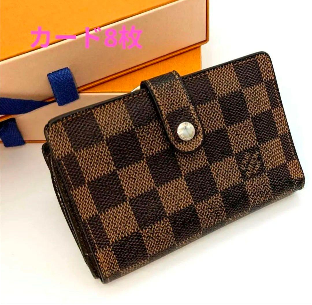 ルイヴィトン ポルトフォイユ ヴィエノワ ダミエ LOUIS VUITTON 二