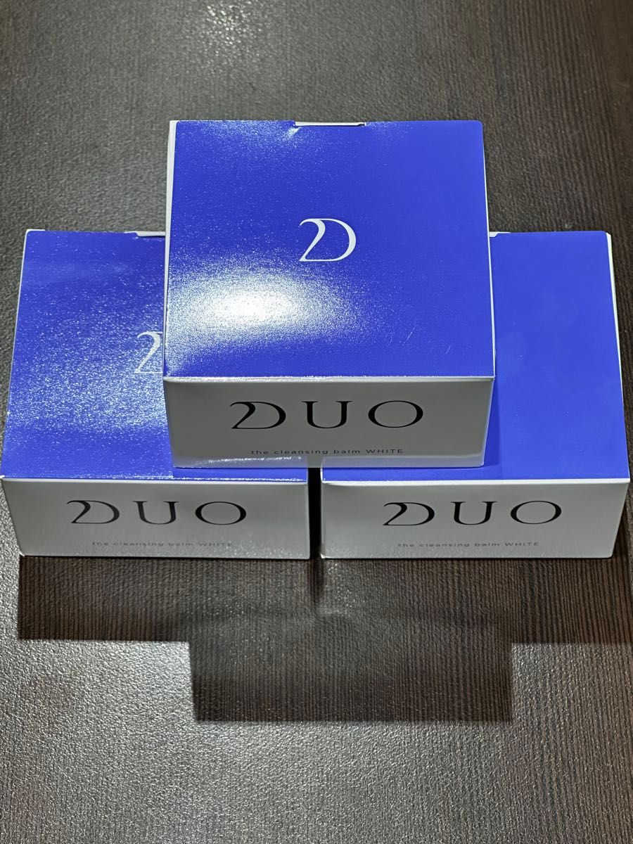 4個セット】DUO ザ クレンジングバーム ホワイトa 90g デュオ 青 4個