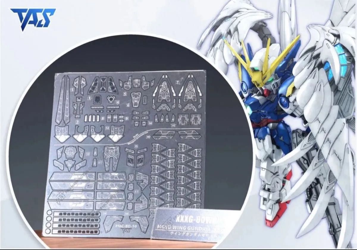 MGSD ウイングガンダムゼロ EW 改修 全塗装 完成品 ヒイロ・ユイ W