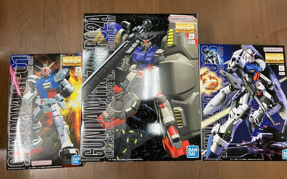 MG ガンダム試作1号機・2号機・3号機（ゼフィランサス・サイサリス