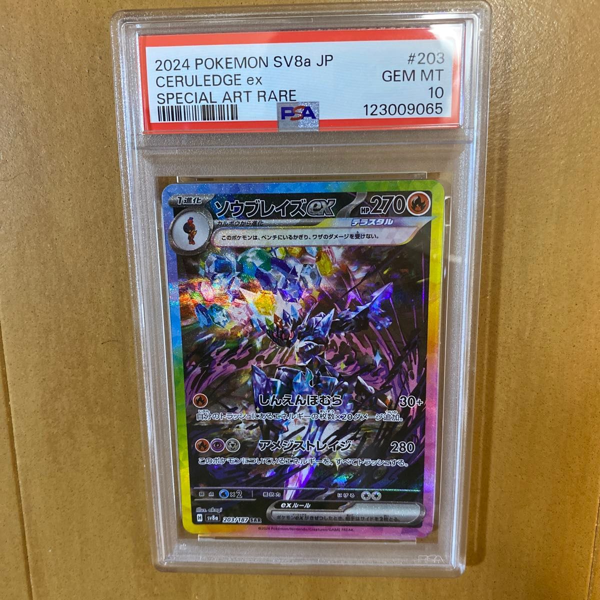 PSA10 連番 カルボウ AR ソウブレイズ AR 2枚セット ポケモンカード