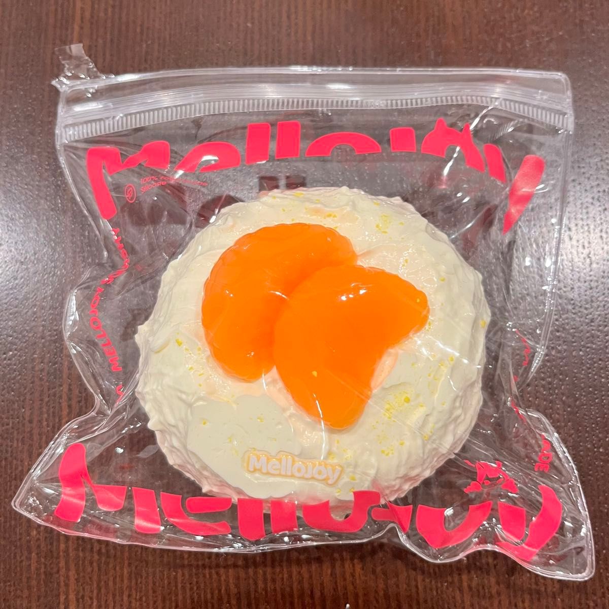 Mellojoy 大福シリーズ みかん スクイーズ 100% Food-Grade Silicone